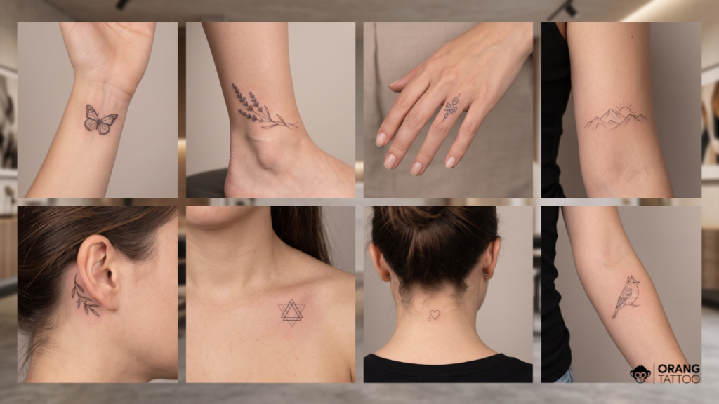 Small tattoo placement ideas for men and women